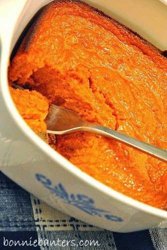 Wonderfully sweet side dish perfect 4 #RoshHashanah...Carrot "Souffle" Casserole ~ Adapted From The Famed Piccadilly Southern Cafeteria! Souffle Casserole, Fruit Sides, Cooking Goals, Carrot Souffle, Carrot Casserole, Souffle Recipes, Candied Sweet Potatoes, Passover Recipes, Cheap Holiday