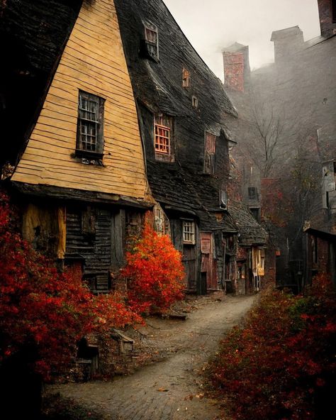 Salem Aesthetic, Massachusetts Aesthetic, Salem Massachusetts, Autumn Magic, Dark Autumn, Autumn Scenes, Season Of The Witch, Autumn Scenery, Fall Feels