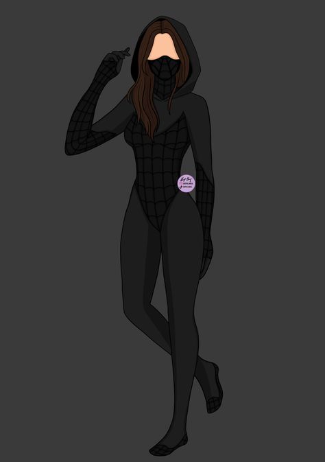 Marvel Dr Suits, Marvel Suits Design Female, Spider Woman Suit, Female Spiderman Suit, Supervillain Outfit, Supersuit Design Female, Superhero Suit Design Female, Marvel Suits, Superhero Outfits Design