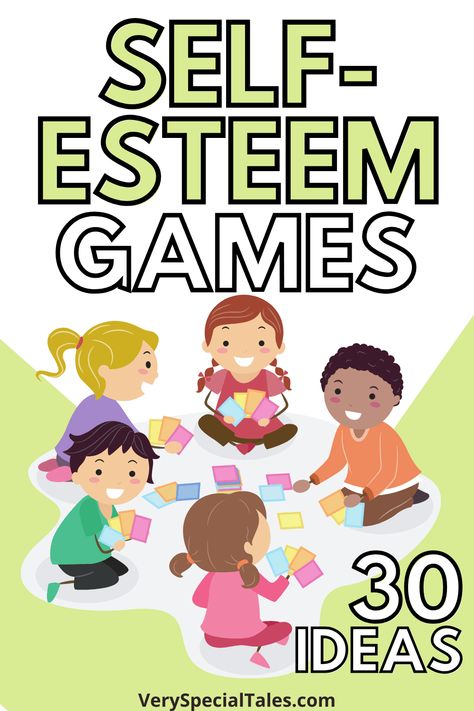 Activities To Build Self Esteem, Self Esteem Preschool Activities, Happiness Activities For Students, Self Esteem Art Therapy, Play Therapy Activities For Preschoolers, Happiness Activities For Kids, Self Esteem Activities For Kids Therapy, Kids Therapy Activities, Self Esteem Games