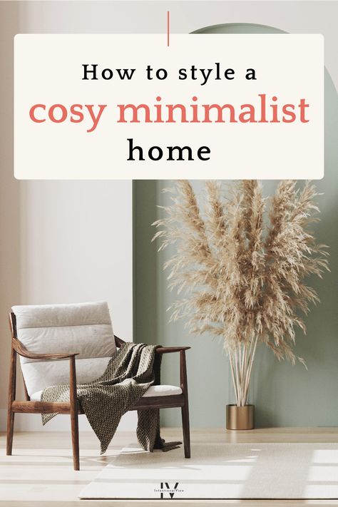 Tired of clutter & chaos in your home? A cosy minimalist approach can help. Learn how to create a stress-free space with this complete guide. Cosy Minimalist Home, Minimalist Lifestyle Inspiration, Minimal Living, Sleek Furniture, Minimalist Beauty, Minimalism Interior, Minimalist Wardrobe, Free Space, Minimalist Lifestyle