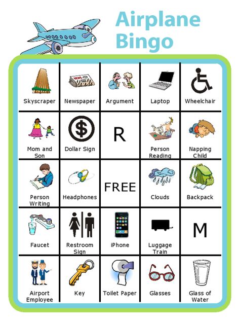 This airport bingo board is a great way to fill the time between security and boarding the plane. This is one of my kids' favorites Trip Clip Activities. You can even edit the board, and print a new one for each trip. Try it with a kid clipboard from www.thetripclip.com! After School Checklist, Travel Bingo, Reading Bingo, Screen Time Rules, Bingo For Kids, School Checklist, Iranian Food, Bingo Board, Chore Chart Kids