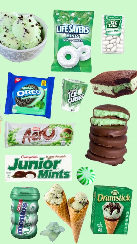 I <3 mint #mint #chocolate #mintchip Junior Mints, Ice Breakers, Fresh Mint, Mint Chocolate, Life Savers, Oreo, Chips, Mint, Pure Products