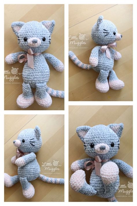 Crochet Puppies, Shorts Free Pattern, Dogs Crochet, Yarn Toys, Crochet Toys Free, Easy Crochet Animals, Crochet Cat Pattern, Crochet Animals Free Patterns, Crochet Animal