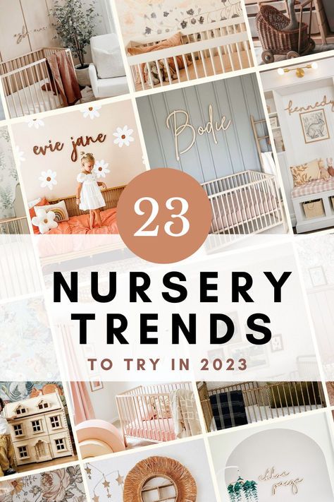 Trending Nursery Themes 2023, Nursery Decor Trends 2023, 2023 Nursery Trends, Nursery Trends 2023, Diy Boho Nursery Decor, 2024 Nursery Trends, 2023 Nursery, Nursery 2023, Nursery Room Diy