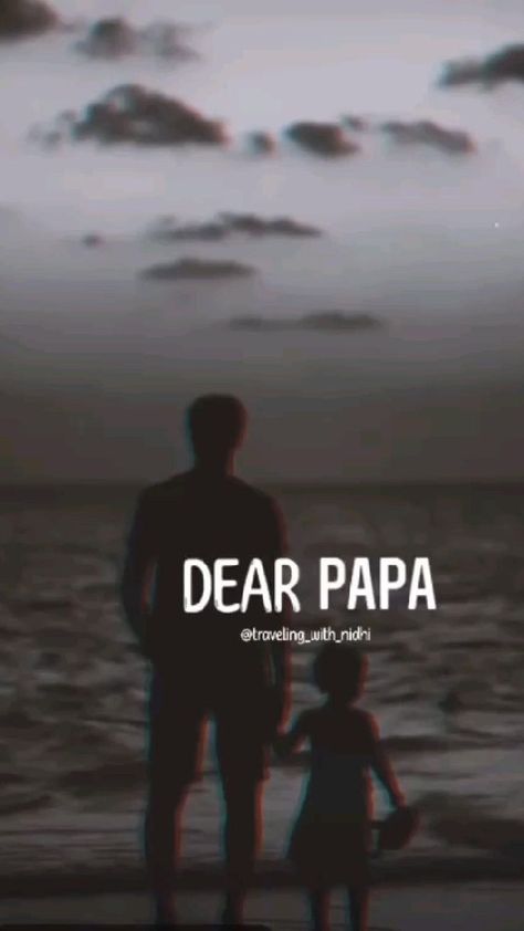 Love u Papa 💕 | Weird quotes funny, Dad love quotes, Best dad quotes Love Quotes Beautiful, Love U Papa, Fathers Day Status, Father's Day Video, Love Parents Quotes, I Miss You Dad, Love You Papa, Best Dad Quotes, Weird Quotes