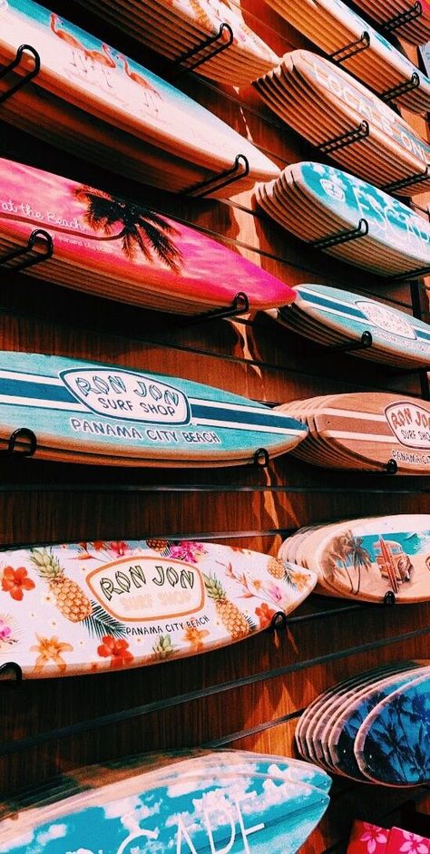 Ron Jon surf shop Alana Blanchard, Collage Mural, Vsco Pictures, Surf Vibes, Wallpaper Tumblr, Hidden Beach, Summer Goals, Picture Collage Wall, Photo Wall Collage