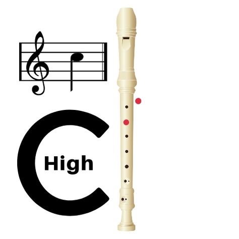 High C on the Recorder 🥇 How to play it ▷ FREE ▷【SONGS】 Recorder Lessons, Recorder Notes, Flute Recorder, Recorder Sheet Music, Sheet Music Letters, Recorder Songs, Piano Sheet Music Letters, Music Letters, Homeschool Music