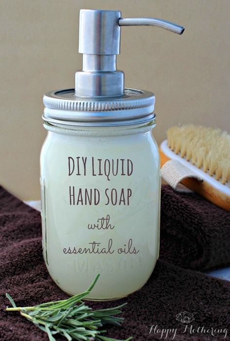 13 DIY Lavender Projects You'll Love! - Town & Country Living Liquid Hand Soap Recipe, Hand Soap Recipe, Diy Hand Soap, Detergent Powder, Soap Supplies, Creme Anti Age, Diy Essentials, Soap Recipe, Homemade Soap Recipes