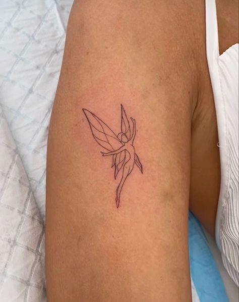 Small Fairy Tattoos, Underarm Tattoo, Tattoo Designs Drawings, Dainty Tattoo, Inner Bicep Tattoo, 2 Tattoo, Tattoos With Kids Names, Fairy Tattoo Designs, Taurus Tattoos