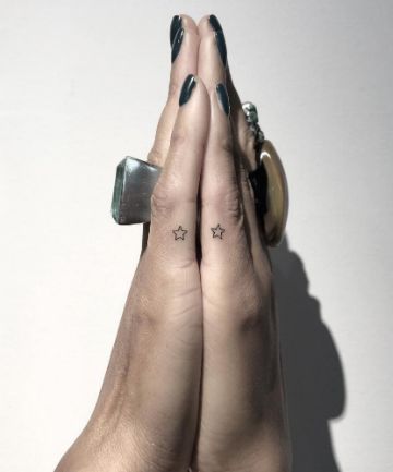 Finger-Friendly Aesthetic Fine Line Tattoos, Fine Line Friendship Tattoo, Mini Fine Line Tattoo, Fine Line Tattoo Wrist, Fine Line Hand Tattoos For Women, Tattoo Locations For Women, Fine Line Hand Tattoo, Fine Line Script Tattoo, Pinky Tattoo