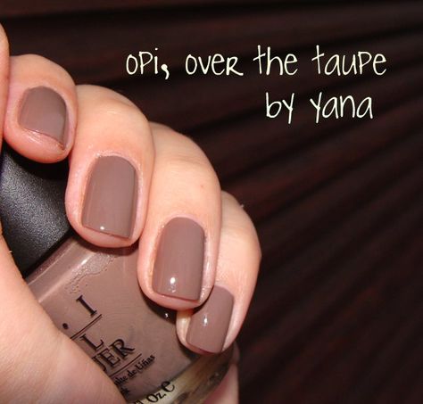 OPI- Over the taupe Taupe Nail Polish, Fall Polish, Taupe Nails, Opi Nail Polish, Fall Nail Colors, Opi Nails, Chrome Nails, Nail Tutorials, Nail Accessories