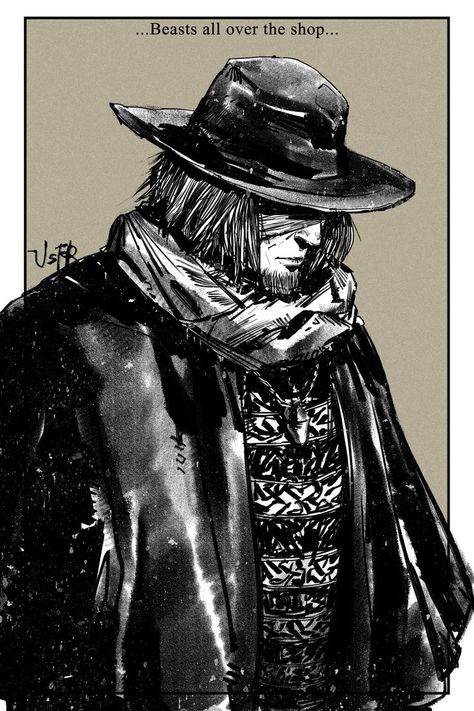 Gascoigne Bloodborne, Father Gascoigne, Bloodborne Characters, Bloodborne Art, Old Blood, Demon Souls, Dark Souls Art, Dark Soul, Bloodborne