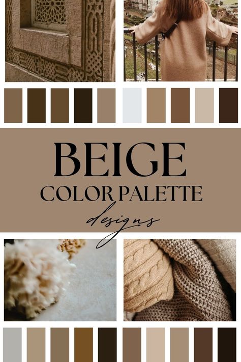 Discover the elegance of a beige color palette, featuring white beige, taupe color, and crème colors. Explore neutral color schemes and beige and neutral color palettes to create a serene and sophisticated space. Save this pin to your color inspiration board and visit the article for more ideas. Barcelona Beige Color Palette, Beige Shades Colour Palettes, Light Brown Color Palette, Taupe Color Palettes, Color Inspiration Boards, Color Palette Inspiration, Beige Color Palette, Palette Inspiration, House Color Schemes