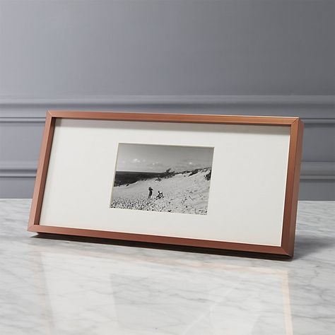 gallery copper 4x6 picture frame with white mat. Picture Frame 4x6, Gold Gallery Wall, Unique Picture Frames, Gold Gallery, Modern Picture Frames, 4x6 Picture Frames, Modern Gallery Wall, Picture Framing, Modern Pictures