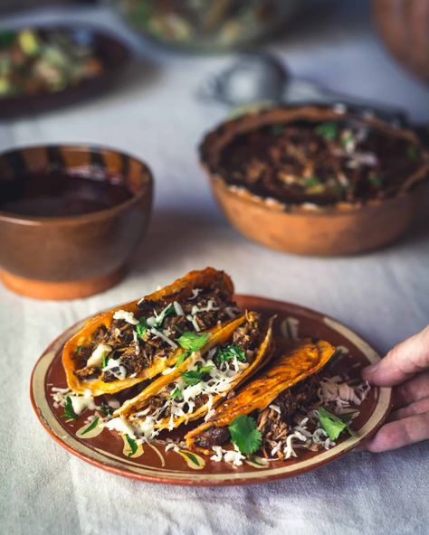 Lamb Birria Tacos - Kitchen Wrangler | Melissa Guerra Lamb Birria Tacos, Lamb Birria, Lamb Tacos Recipes, Lamb Tacos, Courtney Williams, Food For Guests, Supper Club Ideas, Lamb Taco, Hispanic Dishes