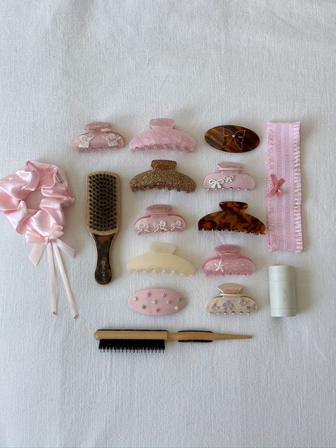 Pink Pilates, Pilates Princess, Mia 3, Pink Girly Things, Girly Accessories, Birthday Wishlist, Pink Princess, Hair Claws & Clips, Hair Care Routine