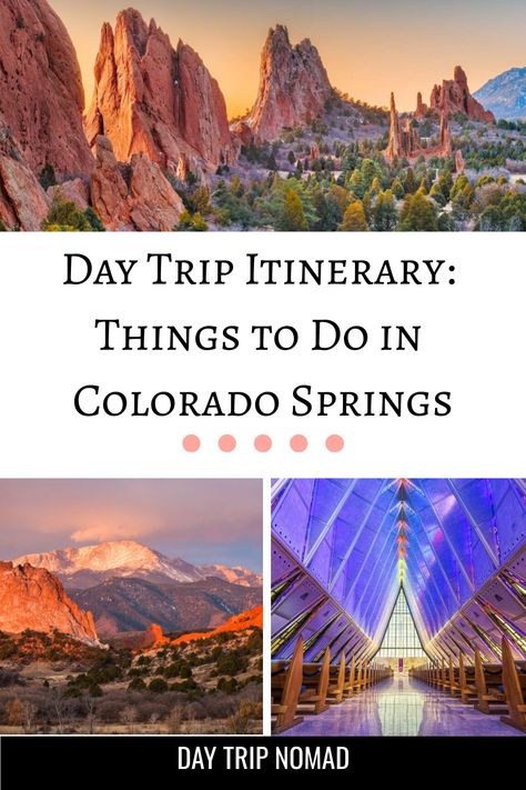 Discover the ultimate Colorado adventure with this expertly crafted itinerary designed for first-timers exploring Colorado Springs! Uncover the top routes to take, must-see attractions, and hidden gems to make the most of your day trip. Embrace every moment and let the beauty of Colorado captivate your spirit as you embark on an unforgettable journey through stunning landscapes and thrilling experiences. Let this guide be your companion in creating memories that will last a lifetime in the breat Places To Eat In Colorado Springs, Colorado Itinerary, Things To Do In Colorado, Trip To Colorado, Explore Colorado, Scenic Train Rides, Colorado City, Visit Colorado, Colorado Adventures