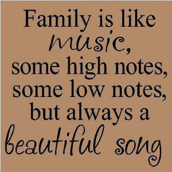 Family Is Like Music Pictures, Photos, and Images for Facebook, Tumblr, Pinterest, and Twitter Familia Quotes, Best Family Quotes, Family Wall Quotes, Family Quotes Inspirational, Family Is Everything, Life Quotes Love, Love My Family, Family Quotes, A Quote