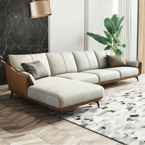 Modern Living Room Sofa Set, L Shaped Sofa Designs, Tattoo Modern, Luxury Couch, Sofa Layout, Luxury Sofa Living Room, Sofa Design Wood, Latest Sofa Designs, Luxury Sofa Design