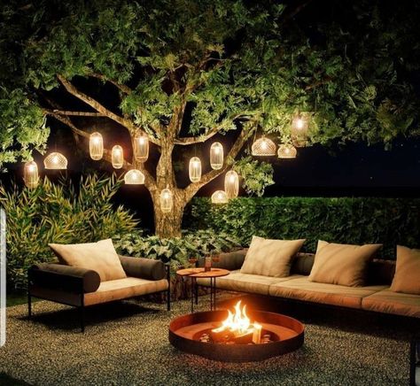 Perth Garden, Seasonal Campsite, Backyard Cozy, Cozy Fire Pit, Garden Nails, Gravel Path, Home Decor Garden, Patio Makeover, Home Landscaping