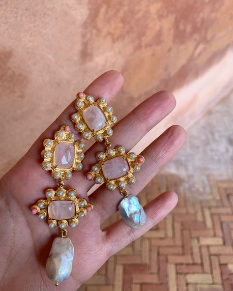 Christie Nicolaides on Instagram: “The most perfect pink. The Graciela Earrings. 🌸🐚💕 #christienicolaides” Christie Nicolaides Earrings, Christie Nicolaides, Bridesmaids Party, Pink Accessories, Shop Accessories, Jewellery Earrings, Earrings Accessories, Pink Jewelry, Perfect Pink