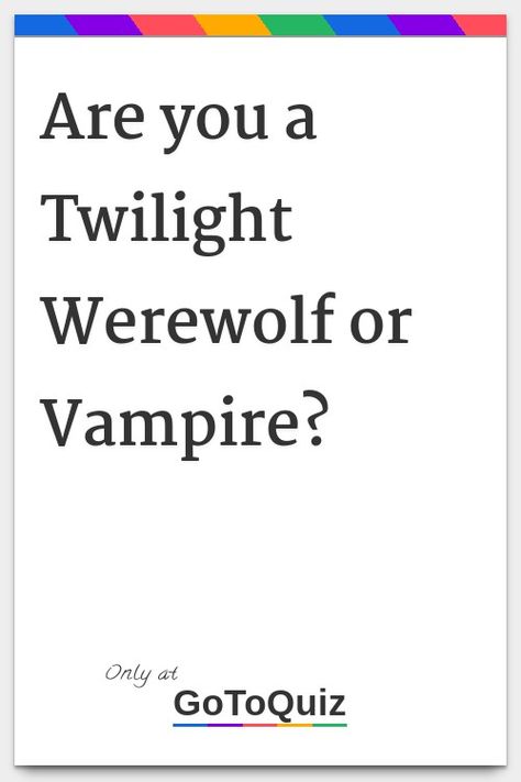 "Are you a Twilight Werewolf or Vampire?" My result: Werewolf Twilight Games, Werewolf Twilight, Vampire X Werewolf, Vampire Quiz, Twilight Aesthetic Wallpaper, Vampire Aesthetic Wallpaper, Twilight Quiz, Werewolf Movies, Superpower Quiz