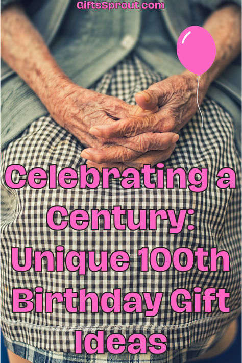 Celebrate a century of memories with unique 100th birthday gift ideas. From personalized keepsakes to nostalgic treasures, these gifts honor a remarkable milestone in life. #100thBirthday #CentennialGifts #MilestoneCelebration 100 Birthday Gift Ideas, 90th Birthday Present Ideas, 100th Birthday Gift Ideas, 100 Years Celebration, 100 Birthday, Old Grandpa, 100 Birthday Gifts, Birthday Basket, Birthday Crafts