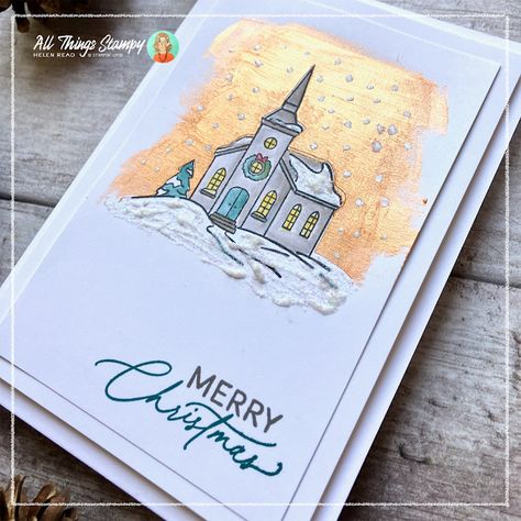 Chrismas Cards, Christmas Card Ideas, Village Christmas, Create Christmas Cards, Holiday 2024, Stampin Up Christmas Cards, Stampin Up Christmas, Craft Club, Christmas Villages