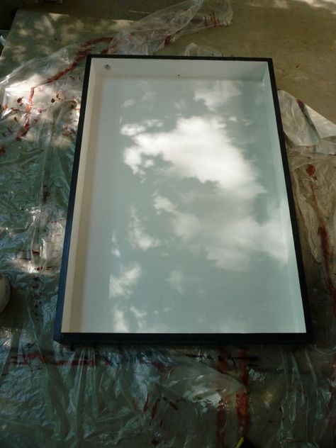 Movie Poster Box, Diy Poster Frame, Theatre Room Ideas, Light Up Pictures, Light Box Diy, Light Movie, Movie Poster Frames, Box Picture Frames, Fake Window