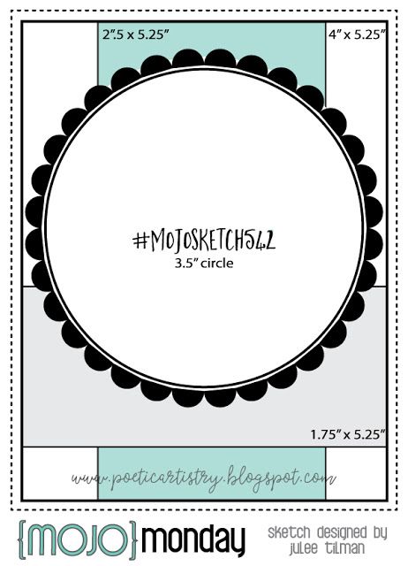 Mojo Monday 542Card sketch by Julee Tilman Mojo Monday Card Sketches, Card Sketches With Measurements, Sketches For Cards, Red Cards, Kristie Marcotte, Card Layout Ideas, Card Sketches Templates, Card Making Templates, Card Sketch