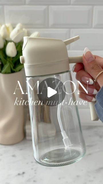 Jen Adams on Instagram: "Tap link in bio or comment “SPRAY” to shop! Amazon oil dispenser!🤩 For those that comment “SPRAY” check your DM (it might be in your message requests!) as you will automatically get links sent to you! If for some reason they don’t send (IG can have a lot of glitches!🙈) you can tap the link in my bio to shop!✨ This 2-in-1 oil dispenser is the perfect gadget for the health-conscious and waste-conscious chef!! 👩🏽‍🍳🤗 Control the amount of oil used when cooking by utilizing the spray or pour function!! 💛💛 It’s reusable and refillable and works great in the air fryer too!! No need to use sprays with additional additives and you can use any oil you’d like! Happy to share the link!!! Wishing you the happiest day!! Xo!  PS. If the link doesn’t load, you can update y Oil Dispenser Kitchen, Oven Cleaning Hacks, Bbq Roast, Amazon Kitchen Must Haves, Message Request, Health Conscious, Oil Dispenser, Cord Organization, Best Oils