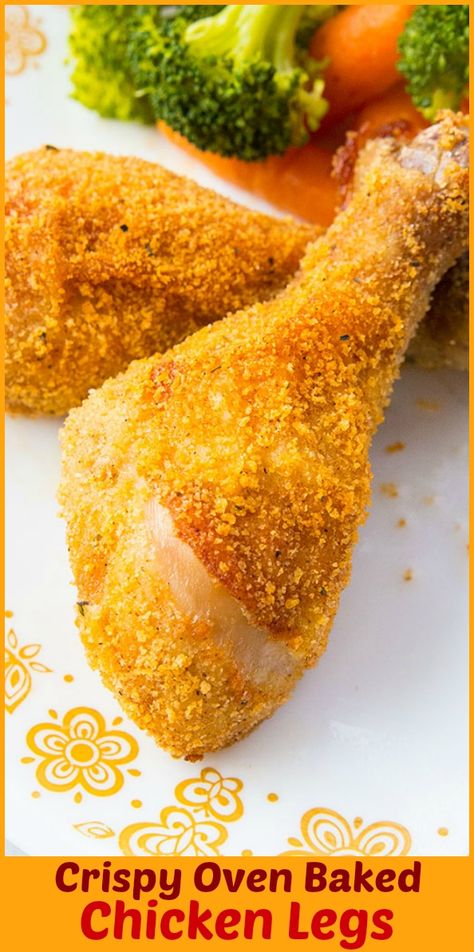 The Best Crispy Oven Baked Chicken Legs Chicken Legs In Oven, Crispy Baked Chicken Legs, Oven Baked Chicken Legs, Shake N Bake Chicken, Oven Baked Chicken Tenders, Baked Breaded Chicken, Crispy Baked Chicken Thighs, Crispy Baked Chicken Wings, Shake And Bake