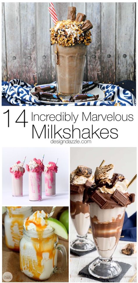 Cookie Milkshake, Milkshake Recipe Easy, Milkshake Recipe Chocolate, Frozen Treats Recipes, Milkshake Flavours, Best Milkshakes, Sweet Smoothies, Milkshake Recipe, Drink Recipes Nonalcoholic