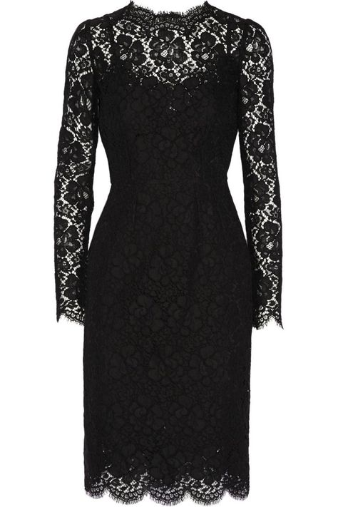 Pin for Later: Kate Middleton Perfectly Matched Her Surroundings — and Still Stood Out a Mile  Kate's Dolce & Gabbana Lace Dress ($3,175) Dantel Dress, Dress Fw, Black Lace Dress Outfit, Lace Dresses Black, Black Lace Dresses, Black Dress With Lace, Estilo Real, Lace Cocktail Dress, Alencon Lace