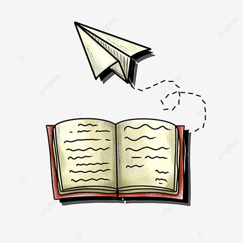 Libros Aesthetic, Png Material, Paper Plane, Vector Png, Cute Pictures, How To Draw Hands