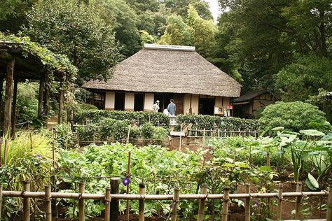 Old+Japanese+House | Old Japanese farm house | Flickr - Photo Sharing! Vintage Japanese House, Acnh Japanese Farm, Agricultural Anarchy, Japanese Countryside House, Japanese Country House, Japan Farm, Environment Composition, Japanese Farm, Japanese Farmhouse