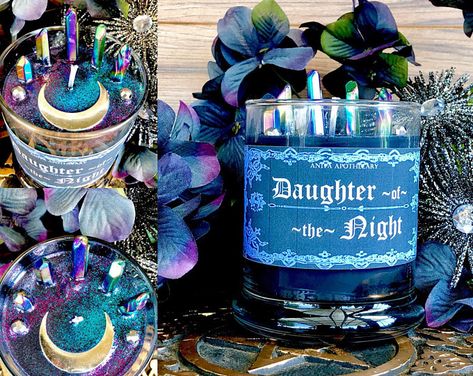 Night Candle, Goddess Candle, Moon Magick, Candle Night, Witch Candles, Candle Magick, Candle Craft, Witch Spell, Candle Business