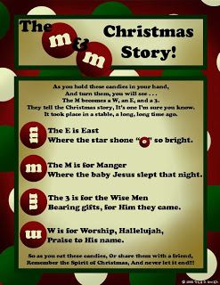 Copy of The M Christmas Story free printable neighbor friend church lds mormon gift idea frugal Neighborhood Gifts, Childrens Sermons, The Christmas Story, Sunday School Crafts, Christmas Story, A Christmas Story, Christmas Treats, Christmas Cheer, Sunday School