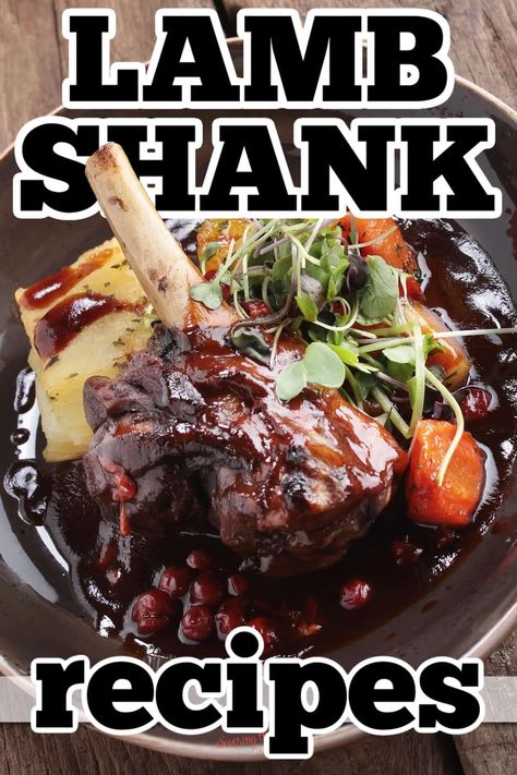 25 Lamb Shank Recipes (Braised, Instant Pot, Slow Cooked) Lamb Shanks Instant Pot, Lamb Shank Recipe Instant Pot, Instant Pot Lamb Shanks, Lamb Recipes Instant Pot, Shank Recipes, Slow Cooker Eggplant, Braised Lamb Shanks Recipe, Lamb Shanks Slow Cooker, Slow Cooked Lamb Shanks