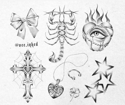 Doodle Tattoo, Cute Tiny Tattoos, Tattoo Style Drawings, Tattoo Portfolio, Tattoo Art Drawings, Tattoo Flash Art, Black Ink Tattoos, Dope Tattoos, Simplistic Tattoos