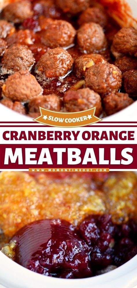 Cranberry Orange Meatballs, Orange Meatballs, Holiday Crockpot, Appetizers Meatballs, New Year's Eve Food, Puff Pastry Cups, Pastry Cups, Cranberry Meatballs, Savory Meatballs