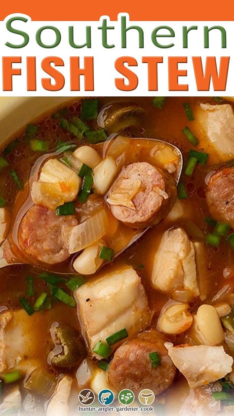 Cat Fish Stew Recipes, Catfish Stew Recipe South Carolina, Catfish Stew Southern, Fish Stew Recipes Southern, Southern Catfish Stew Recipe, Fish Stew Recipes Seafood, Creole Stew, Catfish Stew Recipe, Sheepshead Recipe