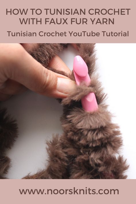 Check out this Tunisian crochet YouTube tutorial for how to crochet with fur yarn. Easy hacks to follow when crocheting with fur yarn! #tunisiancrochet #crochettip #crochettutorial #tunisiancrochettutorial #howtocrochetwithfuryarn #crochetwithfuryarn #yarnhacks Tunisian Stitches, Diy Blanket, Crochet Bloggers, Star Crochet, Tunisian Crochet Pattern, Tunisian Crochet Hook, Tunisian Crochet Patterns, Easy Hacks, Tunisian Crochet Stitches