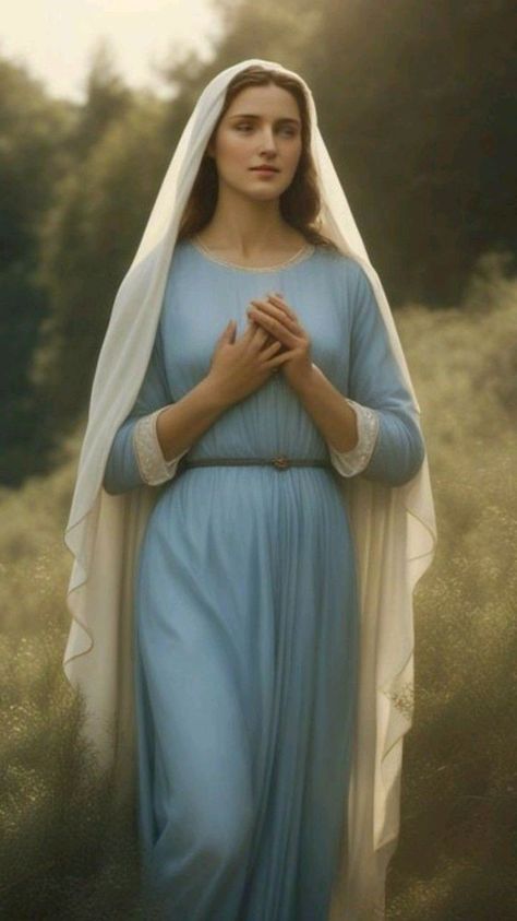 Mary Jesus Mother, Mother Maria, Spiritual Photos, Virgin Mary Art, Jesus Mother, Mother Mary Images, Blessed Mary, Jesus Christ Artwork, Mother Art