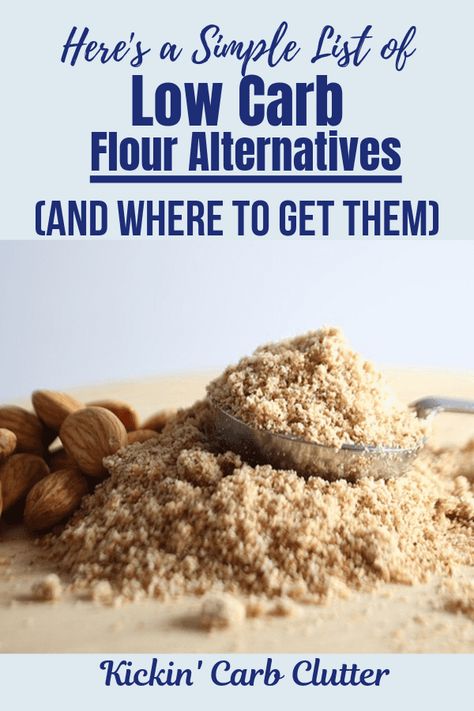 Low Carb Flours List, Carbalose Recipes, Almond Flour Substitute, All Purpose Flour Recipes, Bread Types, Keto Flour, High Protein Flour, Low Carb Gluten Free Recipes, Flour Substitute