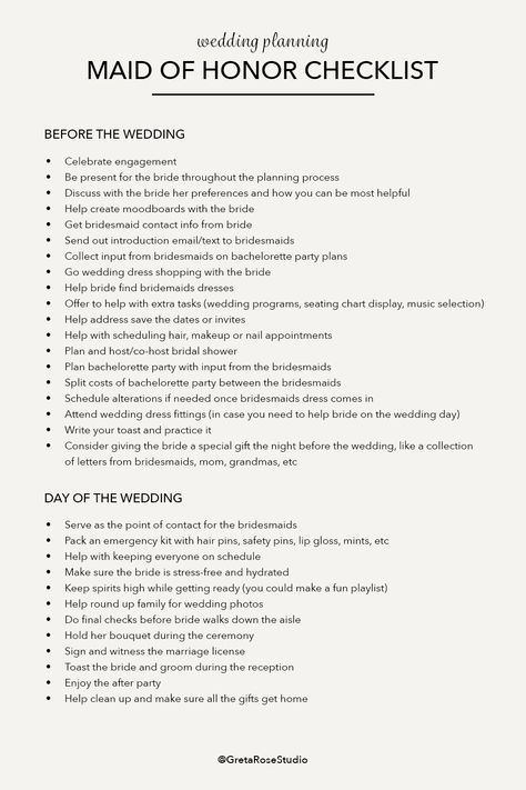 Maid Of Honor Duties Checklist, Maid Of Honor Responsibilities, Maid Of Honor Duties, Bachelorette Game, Wedding Party Games, Wedding Maids, Made Of Honor, Maid Of Honor Speech, Bridesmaid Duties