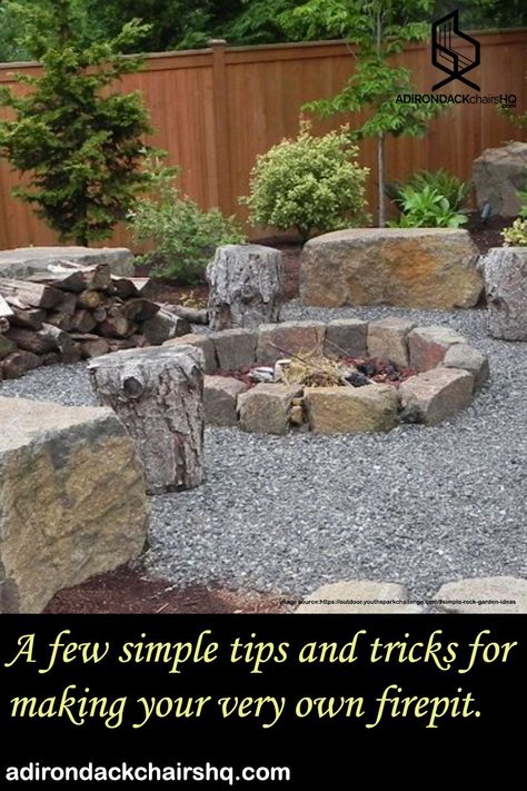 20+ Best Fire pit ideas in 2023 - Firepit Patio Ideas Fire Pit Small Garden, Inground Fire Pit Ideas, Natural Fire Pit Ideas, Fire Rings Ideas Backyards, Bbq Grill Design Outdoor, Inground Fire Pit, Grill Design Outdoor, Unique Fire Pit Ideas, Bonfire Winter