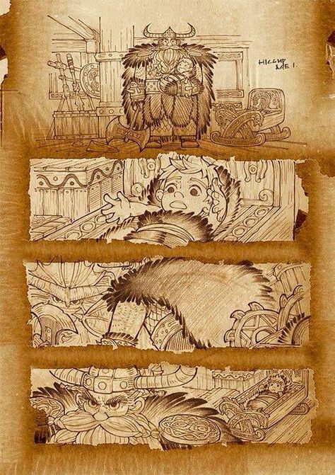 Story of a Hero 1 Httyd Stoick The Vast, Dragon Race To The Edge, Dreamworks Art, Dragon Riders, Race To The Edge, Dragon Comic, Httyd Art, Hiccup And Toothless, Train Dragon