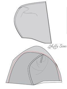 Hood Pattern Sewing, Melly Sews, Hoodie Scarf, Hood Pattern, Hoodie Diy, Quilted Sweatshirt, Ren Fair, Quilt Coat, Diy Jacket